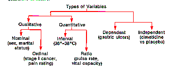 Types of research Variables, Independent, Dependent